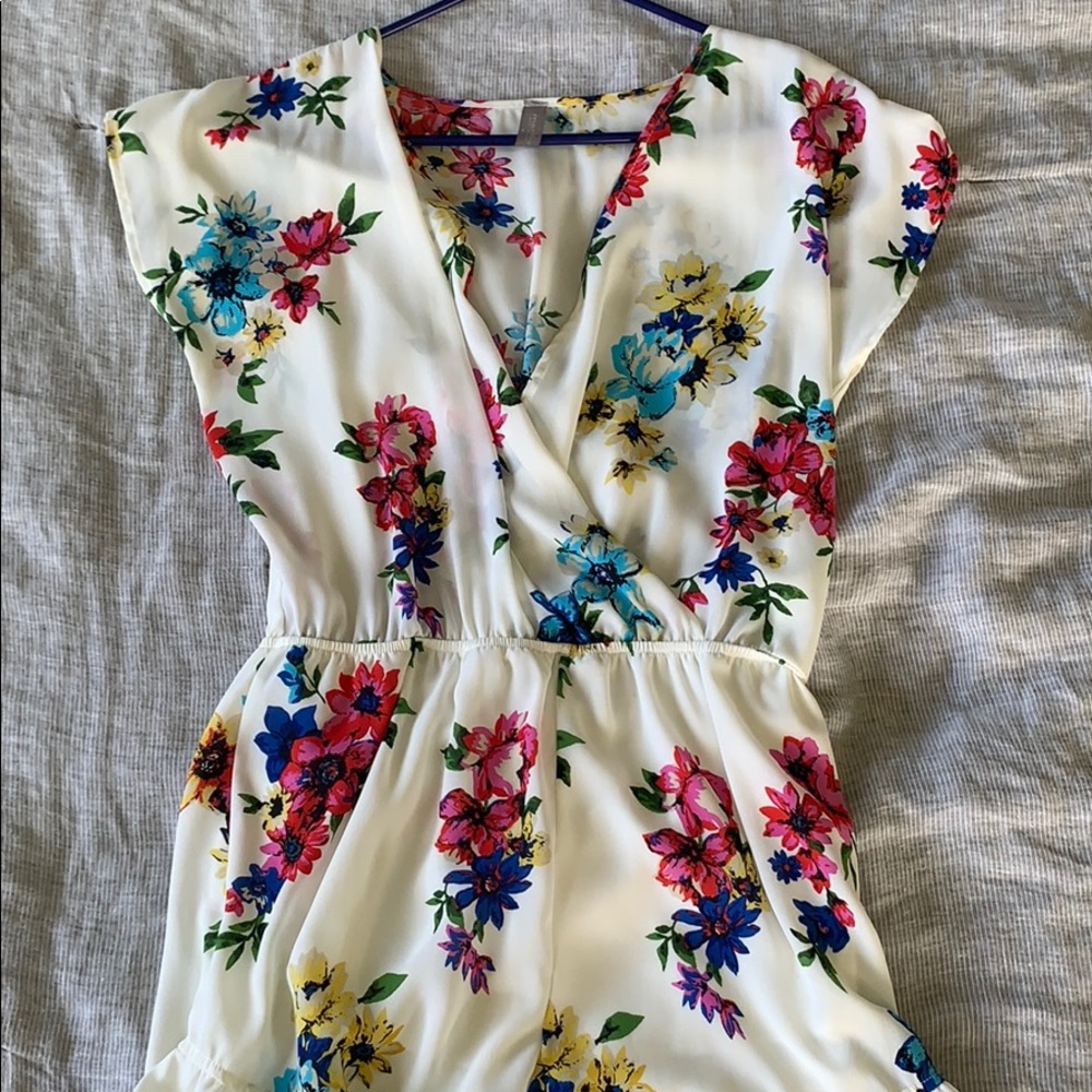 Floral romper